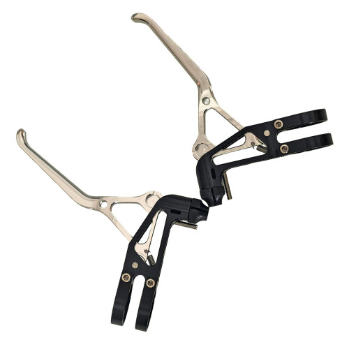 Bicycles Brake Levers Bikes Brake Handle for Mountain-silver