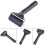 Rubber Brayer Roller for Printmaking and Crafts, Durable Rubber Construction with Ergonomic Grip Handle 2