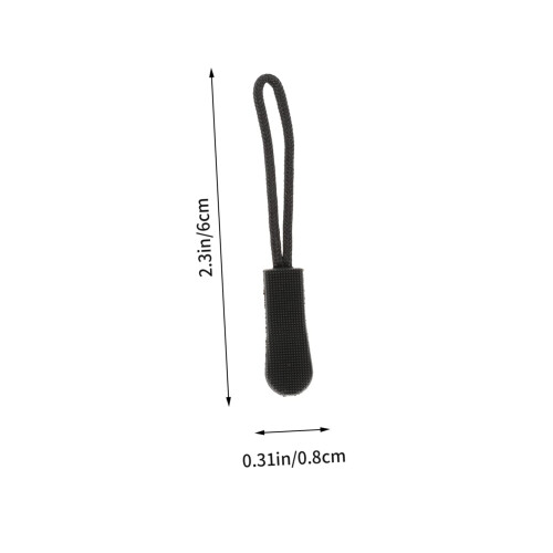 50pcs Durable Zipper Pulls for Quick  and DIY Tabs for Backpacks Jackets Luggage 1