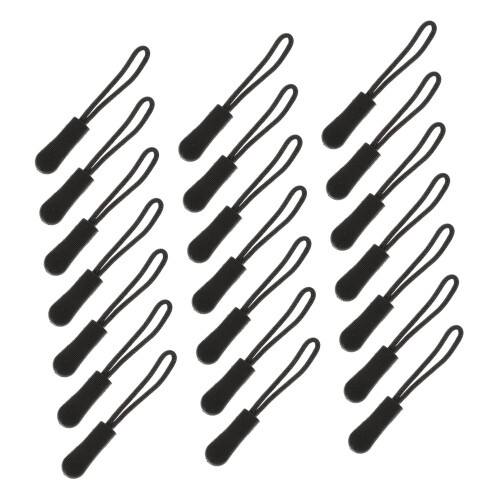 50pcs Durable Zipper Pulls for Quick  and DIY Tabs for Backpacks Jackets Luggage