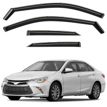Smoke Tinted InChannel Window Visors for Toyota Camry 20152017, Rainproof Vent Deflectors 4pcs