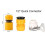 Portable High Pressure Cleaning Watering Hose Nozzle Foam Thread Quick Connector 6