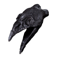 Aztec Death Whistle with Authentic Haunting Sound for Halloween Props and Haunted Attractions Black