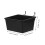 Pegboard Storage Bins 5pcs Garage Wall Mounted Organizer for Tools and Parts Durable Workshop Use 3