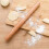 Household Rolling Pin, 25/30/50CM 3-Pack Solid Wood Wooden Rolling Pin, Dough Utensil Kitchen 4