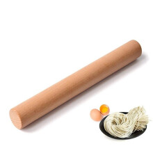 Mattarello per La Casa, Mattarello In Legno Massello da 3 Pezzi da 25/30/50 Cm, Utensili da Cucina per Pasta