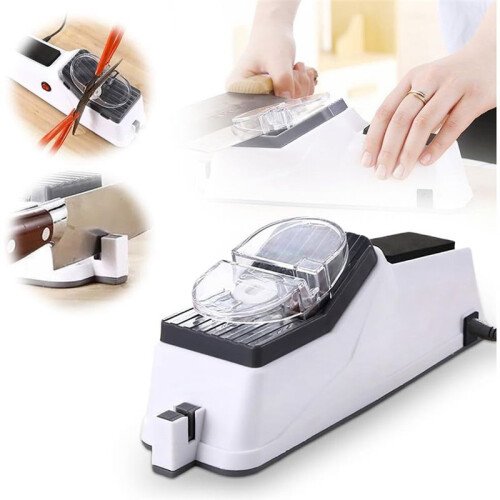 Electric Grinder Household Kitchen Grinding Stone Double-Sided Small Grinder 1