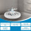 Multi Directional Light Socket Fan with Remote 10In, Screw-in Ceiling Fan in Light Socket for Enhanced and Adjustable 3