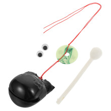 Handmade Wooden Fish Percussion Instrument Set for Meditation, Music Education and Stress Relief