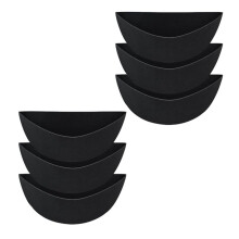 16Inch Half Round Planter Liner,Hanging Basket Liners,Planter Basket Liners Insert for Garden Accessories
