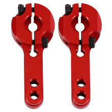 2X 25 T 35 mm ZäHne Zahn Lenkung Halb Servo Arm Horn für 1/8 1/10 RC Auto Boot für HSP HPI  Himoto Redcat Axial