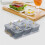 Dried Fruit Snack Serving Platter Appetizer Serving Tray Multipurpose 6 Bowls Divided Serving Bowls,As Shown 6