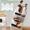 Combinable Lazy Turntable Organizer, DIY 360 Rotate Fridge Organization & Storage,Rotating Shelves for Kitchen 5