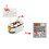 Combinable Lazy Turntable Organizer, DIY 360 Rotate Fridge Organization & Storage,Rotating Shelves for Kitchen 6