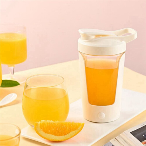 Battery-Powered Automatic Blender Cup High Temperature Resistant Coffee Blender Cup Convenient Milk Powder Blender Cup B 2