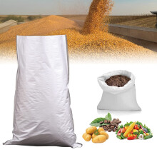 10 Pack Polypropylene Sand Bags 100x60cm Heavy Duty Woven White Sacks 5060kg for Flood Control