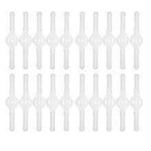 20Pcs Plastic Grass Trimmer Blades Lawn Mower Trimmer Accessories Lawn Mower Blade Cordless Trimmer Garden Tool