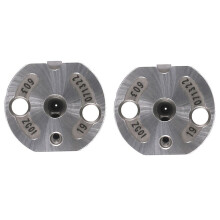 2X Nouvelle Plaque de Soupape de Commande D'Orifice D'Injecteur Huile brute 19 pour Injecteur 095000-5341 095000-5600 095000-8903 095000-5650 5501