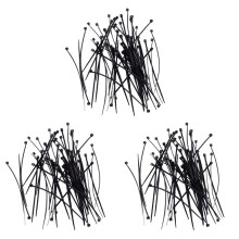 Cable Corbatas Calidad Industrial Bridas: 100X2.5mm Color: Negro Cantidad: 150 Piezas