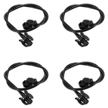 4X Car Rubber Hose Water Return Radiator Scavenging Pipe for / 1323Y2