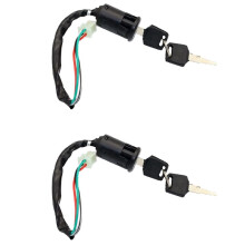 2X 4 Wire Ignition Key for 50Cc 110Cc 125Cc 250Cc Quad Dirt Bike ATV