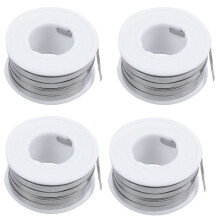 4X Fio Aquecedor Plano Nicromo de 7,5 M 24,6 Pés 0,2 x 3 mm para Elementos de Aquecimento
