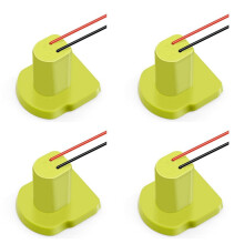 4X for Power Wheels Battery Adapter for One+ 18V Li-Ion Battery, Power Tool Battery Converter with 12 Gauge Wire