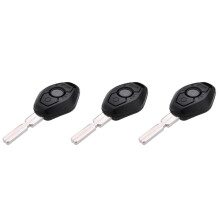 3X Distanza Auto Chiave Fob Caso Conchiglia per 3 5 7 SERIE Z3 Z4 X3 X5 M5 325I E38 E39 E46