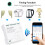 2X 4 Channels Tuya ZigBee   Module RF433  Home Automation DIY Breaker Wireless Relay Voice Control 2