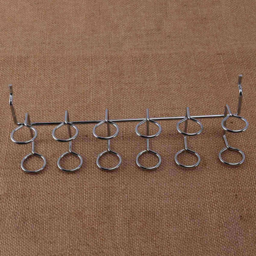 4 Pcs Screwdriver Holder Pegboard Multi-Tool Holder Accessory Pegboard Accessories Multi-Ring Tool Holder for Pegboard 2