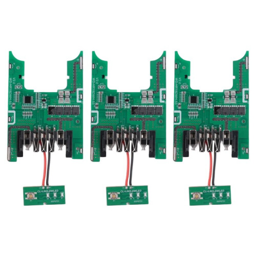 3X para  18V NOVA Placa de Circuito de Proteção BMS 18650