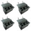 4X Padded Protective Bag Insert Liner Case for DSLR Camera, Lens and Accessories Black 1