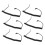 6X 2pin 4 Wire Speaker MIC Cable Spring  for  GP88S GP3688 GP2000 PMMN4013A 1