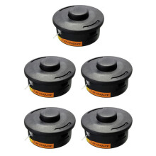 5X Autocut 25-2 Nylon Linie Bump Trimmerkopf Fuer Rasenmaeher Trimmer Schwarz FS120 250