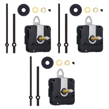 3X Meccanismo Movimento Orologio Quarzo con Albero Lungo 28 mm Kit Riparazione 'Orologio Sostituzione del Meccanismo 'Orologio Accessori