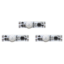 3X  5-24V 12V PIR Sensore di Movimento Modulo Interruttore Sensore di Movimento Umano Rilevatore Controller Modulo Interruttore