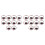 20 Stuks 2-Draads  Digitale Voltmeter  2,5 V-40 V Digitale Spanningstester LED-Displaypaneel Voltmeter 1