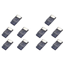 10X Motherboard USB2.0 9Pin zu TYPE-C A-KEY Frontstecker-Konverter USB3.2 TYPE-E-Schnittstellen-Header-Adapter
