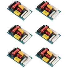 6X 200W Speaker Crossover 2 Way High-Low 8 Ohm Frequency Divider for 10 Inch Speaker