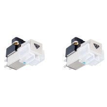 2X Magnetischer Ersatzstift für Plattenspielernadel mit Diamantstift, Universeller Phonographenmagnet