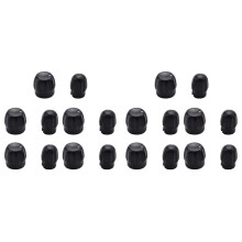 10X Chunky Volume Knob + Channel Selector Knob for Radios HT750 HT1250 EP350 EP450 EX500 EX600 GP340 GP360