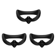 3X Coussin pour les Yeux pour  4 Masque de Remplacement en Silicone ÉTui de Protection Masque Anti-Transpiration Accessoires pour Lunettes VR