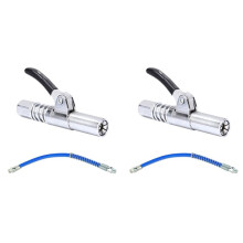 2X Grease Nipple Coupler Lubrificante Manual CabeçA da Bomba Seringa Bico Ferramenta de Enchimento de ÓLeo Lubrifique Os Encaixes Do Niple com