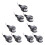 9 Pcs Black Motion Detectors Motion Sensor Light  Outdoor Pir Direct Current 12V Motion Sensor Pir Sensor 1