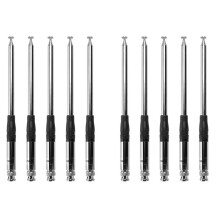 10X 27Mhz Antenne 9-Inch Tot 51-Inch Telescopische/Rod HT Antennes voor CB Handheld/Draagbare Radio met BNC Connector