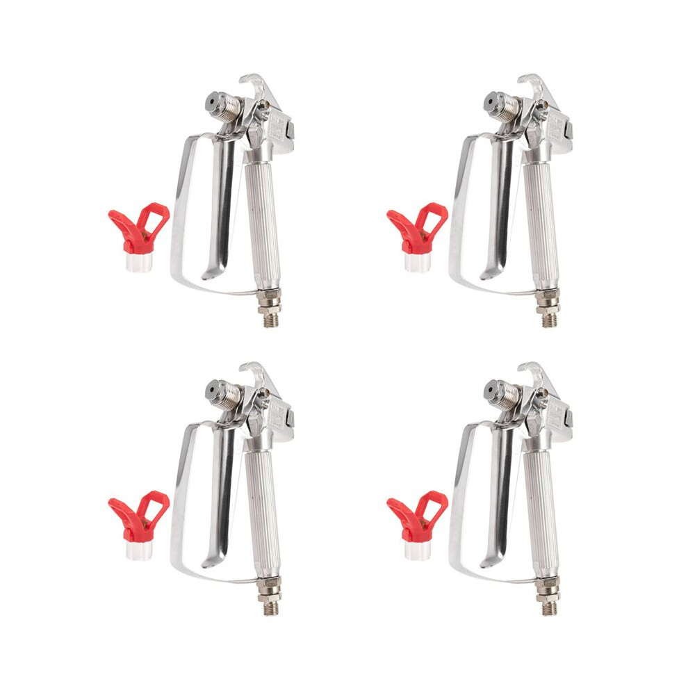 4X 3600Psi Airless Paint Spray Gun With Nozzle Guard For Wagner Titan Pump Sprayer And Airless Spraying Machine Brecantia