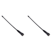 2X SMA Hembra Bidireccional Raido Walkie Talkie Antena para UV-5R Woxun HYT PUXING YAUSE