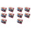 10X 400W Speaker Crossover 2 Way High-Low 4-16 Ohm Frequency Divider for Speaker 1