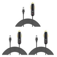 3X for Starlink Power Cable, Car Power Cable for Satellite 18AWG, IP68 Car Charger Power Supply Cord,A