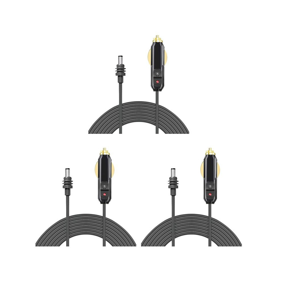 3X For Starlink Power Cable, Car Power Cable For Satellite 18Awg, Ip68 Car Charger Power Supply Cord,A 6033107816025
